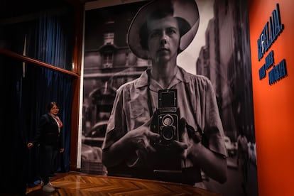Exposición de Vivian Maier en el museo Franz Mayer de Ciudad de México.
