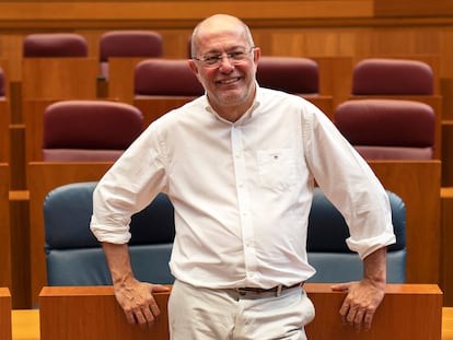 Francisco Igea, procurador de Ciudadanos en las Cortes de Castilla y León, a finales de junio.