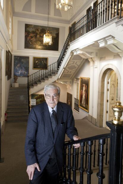 Antonio Bonet Correa, en la Real Academia de Bellas Artes de San Fernando, en Madrid, en 2011.