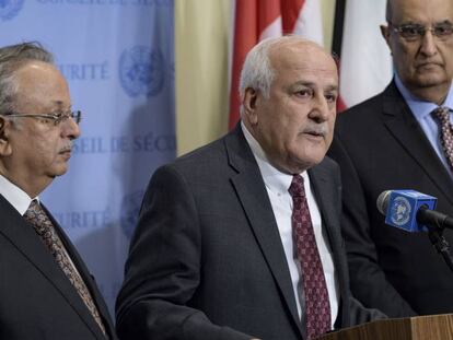 Riyad Mansur, embaixador da Palestina na ONU.