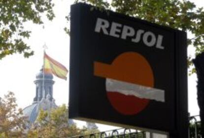 Logotipo de Repsol.