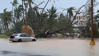 Hagatna River in the aftermath of Typhoon Mawar