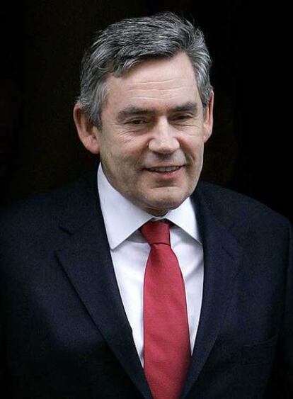 El primer ministro británico, Gordon Brown.