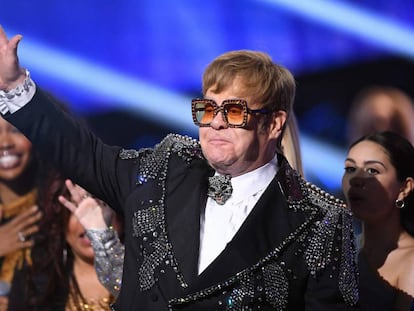 El cantante Elton John.