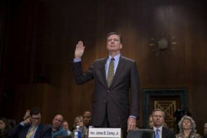 James Comey, exdirector del FBI. 