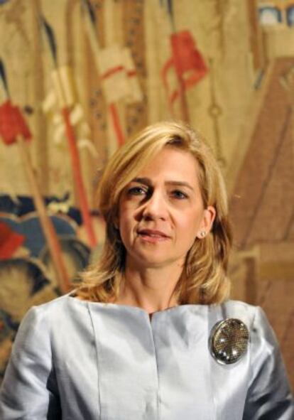 La infanta Cristina, en 2011.