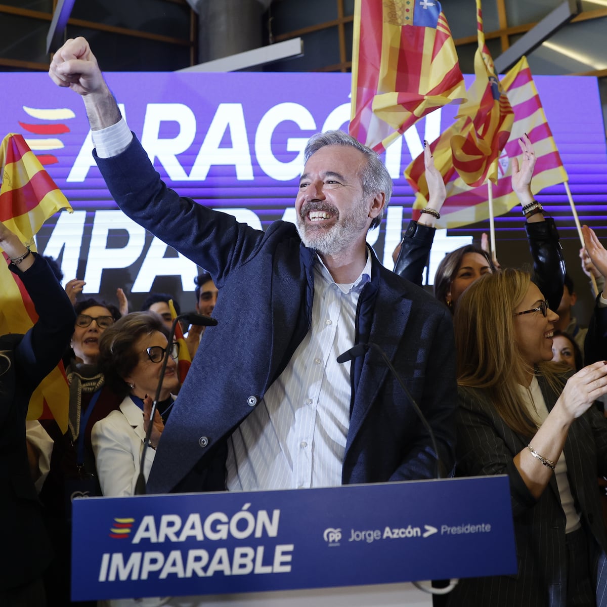 El PP gana en Aragón, pero pierde escaños y queda (aún más) en manos de ...