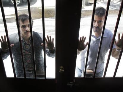 Jon Aguirre (izquierda) y Fabio Gándara.