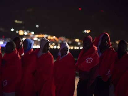 Rescatados 524 migrantes en el Mar de Alborán y en aguas del Estrecho, en imágenes