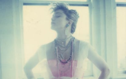 Madonna, fotografiada por Maripol, en 1984.