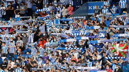 Estadio Reale Arena de San Sebastián en un partido del pasado otoño.