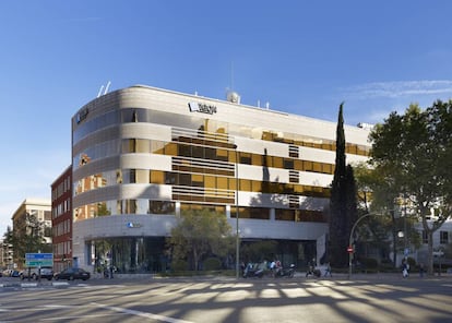 Oficinas centrales de Aegón Seguros, en Madrid.