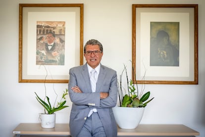 Ricardo Monreal en Ciudad de México, el 6 de mayo de 2025.