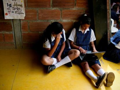Estudiantes de secundaria en Antioquía, Colombia.