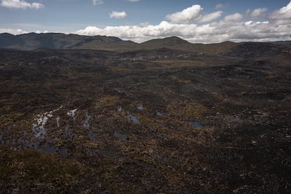 Incendio Páramo Arcabuco