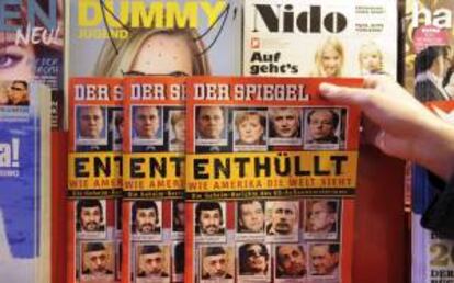 Ejemplares de la revista alemana "Der Spiegel". EFE/Archivo