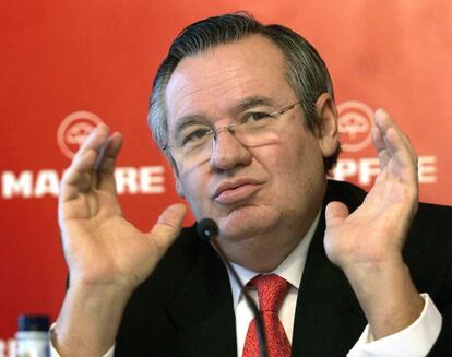 Jos&eacute; Manuel Mart&iacute;nez, presidente de Mapfre.