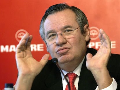 Jos&eacute; Manuel Mart&iacute;nez, presidente de Mapfre.