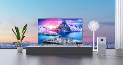 Diseño de la Xiaomi Mi TV Q1E