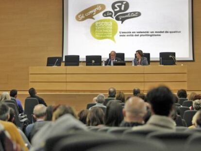 5 Congreso de Escola Valenciana en la Universitat de Val&egrave;ncia