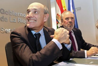 Los consejeros de Salud del País Vasco, Rafael Bengoa (izquierda) y La Rioja, José Ignacio Nieto.