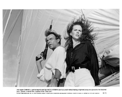 Sam Neill y Nicole Kidman en el 'thriller' australiano 'Calma Total'.