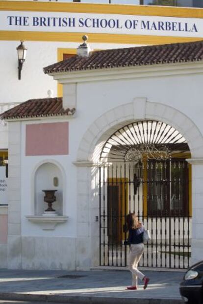 El Club Financiero Inmobiliario, antiguo domicilio de Jesús Gil y ahora un colegio británico.