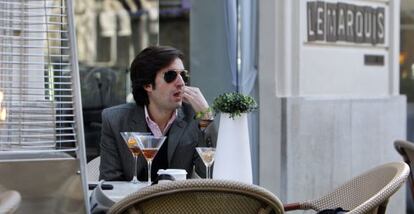 Carlos Lirio, en la terraza del hotel donde se aloja el jurado.