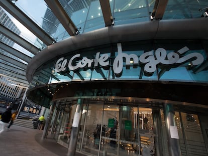 El Corte Ingles de Nuevos Ministerios, en Madrid.