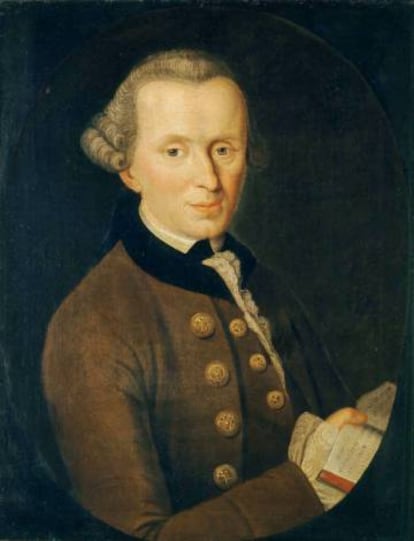 'Immanuel Kant' (1768), de Johann Gottlieb Becker.