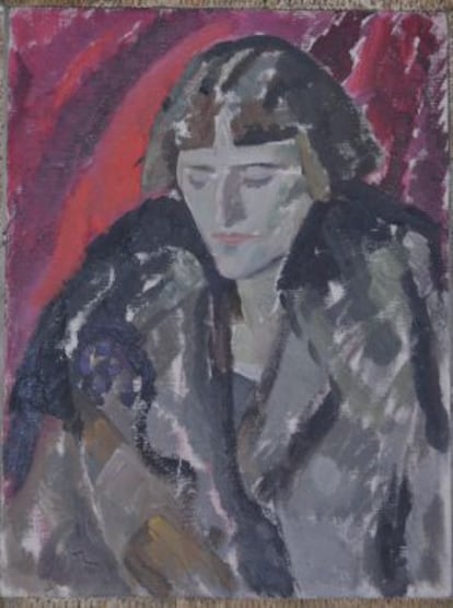 Retrato de María Blanchard, de Tora Vega Holmström