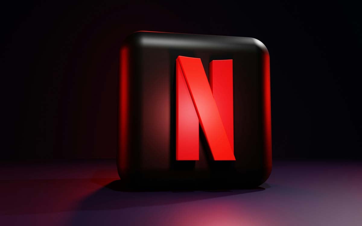 Logo 3D de Netflix