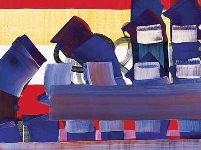 'Learning love' (2005), de Juan Uslé.