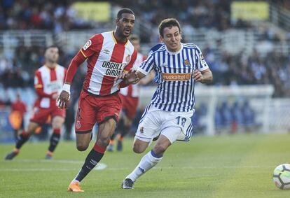 La Real Sociedad se enfrenta al Girona en la jornada 31 de la Liga Santander
