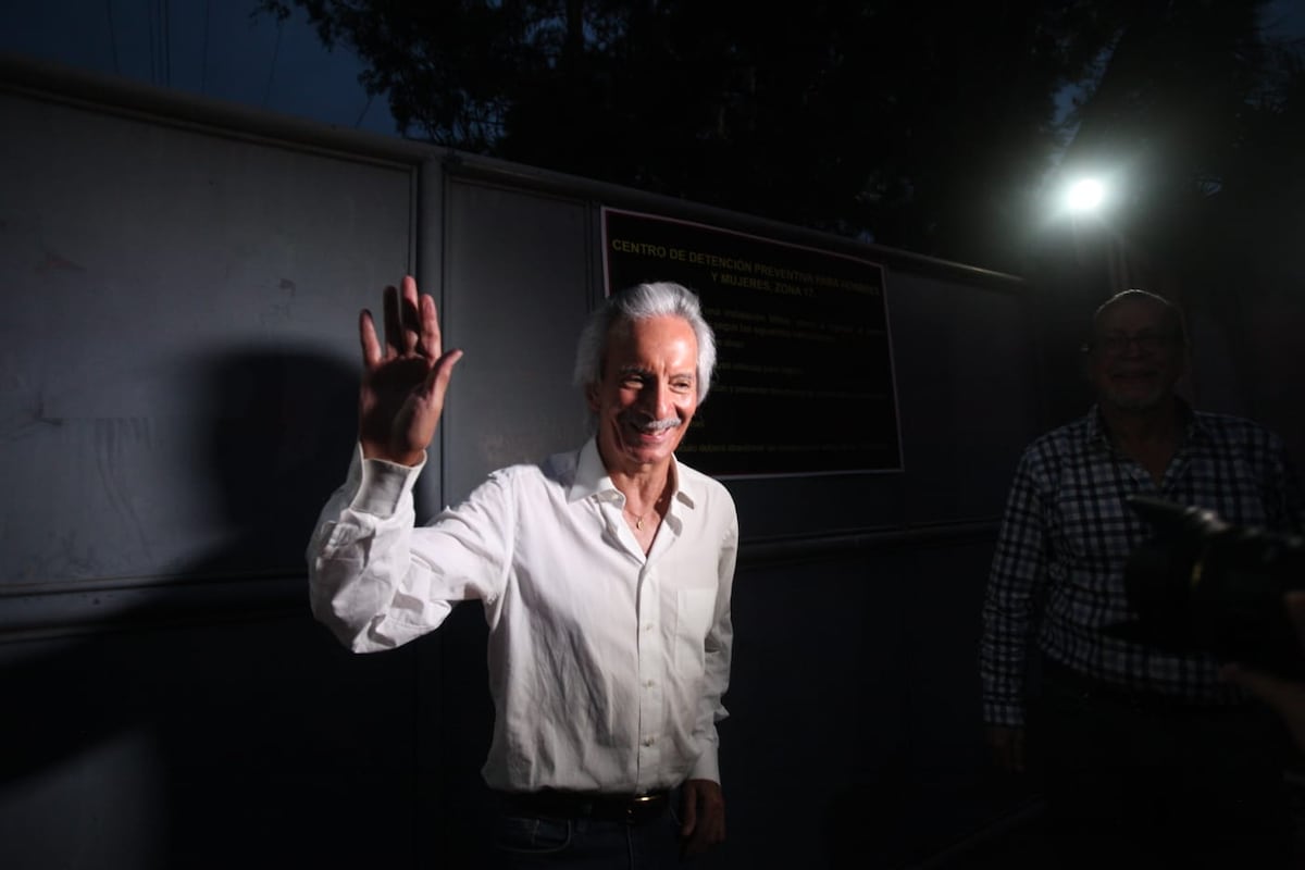 Guatemalan journalist Jose Ruben Zamora has been released from prison and is under house arrest.