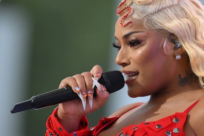 La cantante británica Stefflon Don.