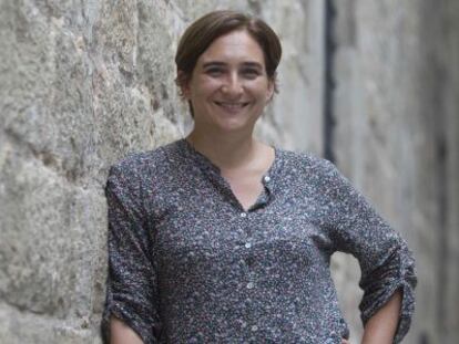Ada Colau, la portavoz del movimiento Guanyem que impulsa una candidatura a la alcald&iacute;a de Barcelona.