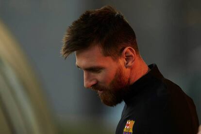 Leo Messi, a Sant Joan Despí.