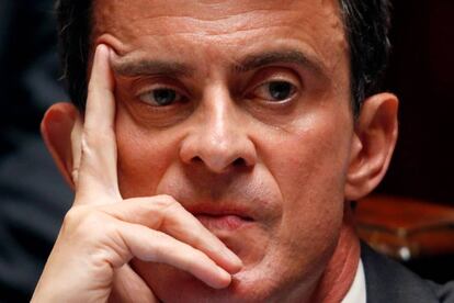 El primer ministro francés, Manuel Valls.