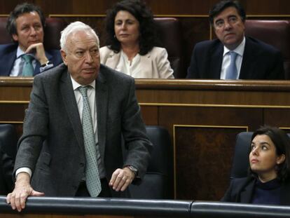 El ministre d'Afers Exteriors en funcions, José Manuel García Margallo.