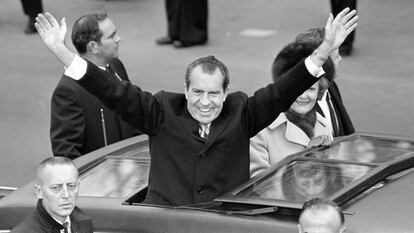 Richard Nixon, tras su elección a la presidencia de Estados Unidos en 1969.