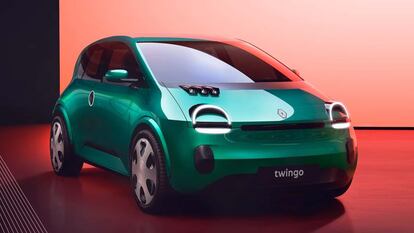 El futuro Renault Twingo eléctrico en una imagen cedida por la empresa.