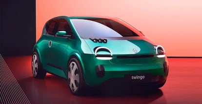 El futuro Renault Twingo eléctrico en una imagen cedida por la empresa.