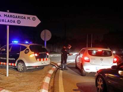 Confinamiento de Igualada (Barcelona), el 12 de marzo de 2020, justo antes de que el Gobierno decretara el estado de alarma.