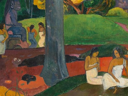 La pintura de Paul Gauguin 'Mata Mua'.