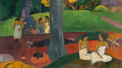 La pintura de Paul Gauguin 'Mata Mua'.
