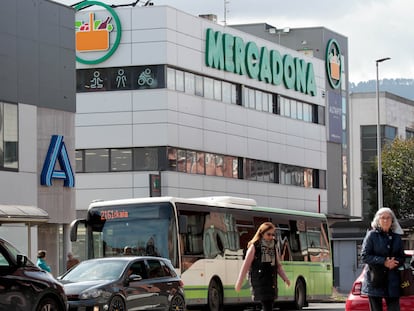 Un Mercadona en Leioa (Bizkaia), el día 12 de marzo.