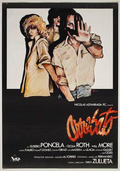 Cartel de 'Arrebato' (Iván Zulueta,1979).