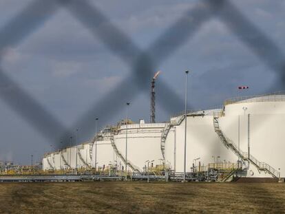 Refinería de Leuna, en Alemania, donde se procesa petróleo ruso. 