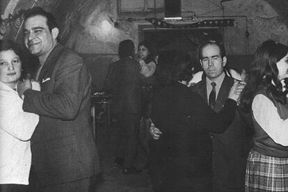 Baile en el club Miguel Hernández de Utrecht (Holanda) en 1964.